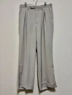 HARE 美品 トロミストレートパンツ ライトグレー Sサイズ