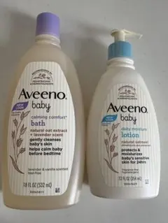 Aveeno ベビー バスとローション セット