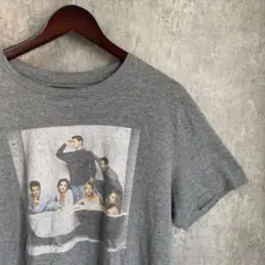 OLD NAVY FRIENDS プリントTシャツ L グレー
