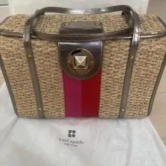 ケイトスペード　カゴバック