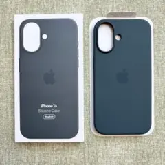 新品未使用· iPhone 16 シリコンケース ダークグリーン