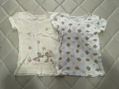 ベルメゾン ディズニー　チップとデール　半袖肌着　110cm キッズ　子供
