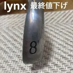 まとめ買い割引あり★Lynx リンクス USA モデル 8番アイアン