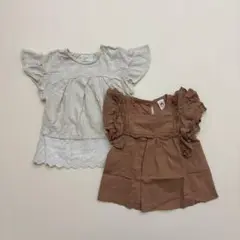 韓国子供服　半袖Tシャツ　90 2枚セット