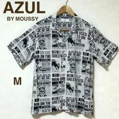 アズール バイ マウジー AZUL by MOUSSY 半袖シャツ M メンズ