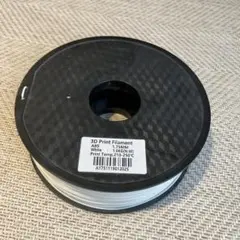 3Dプリント用フィラメント ABS 1.75mm ホワイト 1kg