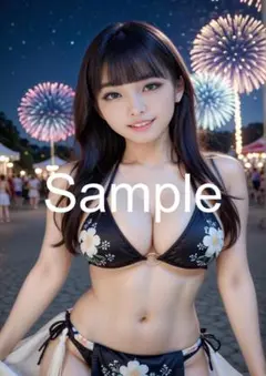 A4サイズアートポスター 1点もの 美女ポスター最高品質 D-ZB-２４