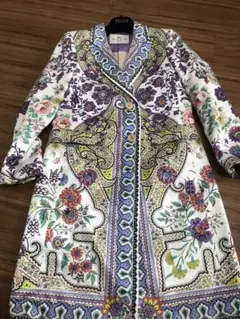 ETRO 花柄 ロングコート 42　新品未使用♡ 2025年最新】Etro レディース ロングコートの人気アイテム