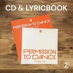 BTS PERMISSION TO DANCE LIVE CD Contact②