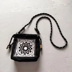 バンダナ柄　巾着ミニショルダー