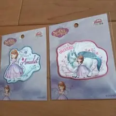 小さなプリンセスソフィア　 ビッグワッペン　 2枚セット