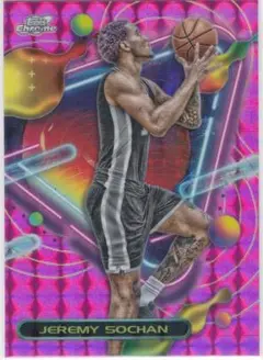 JEREMY SOCHAN 2023-24 TOPPS COSMIC PINK