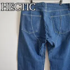 HECTIC ヘクティク バック切替ジーンズ 立体裁断 ゆるだぼ マスターピース