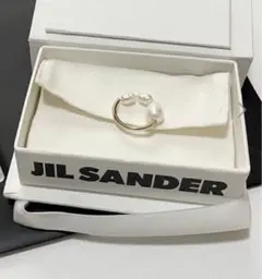 JIL SANDER ジル・サンダー 淡水パール リング