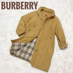Burberry✨バーバリーロンドン ベージュ キルティングコート ダウンコート