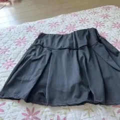 グレー フレアスカート スポーツ用