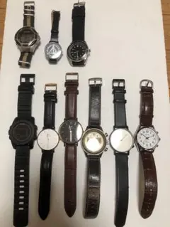 メンズ腕時計 9本セット　ジャンク