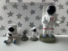 motif setocraft フィギュアアストラノーツ宇宙飛行士 2体＋おまけ