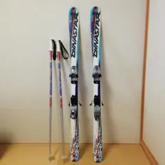 ダイナスター スキー板 140cm オガサカ ストック付