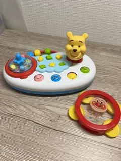 プーさん どこでも指先遊び ミニ u0026 アンパンマン