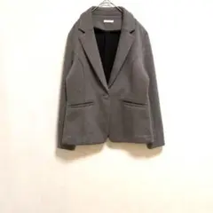 GLACIER グラシア 快適ストレッチ　テーラード　ジャケット　グレー 　M