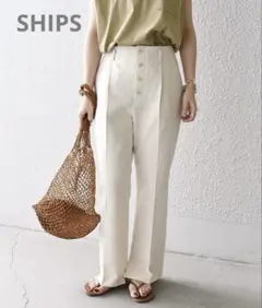 SHIPS ハイウエストスラックス