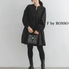 Fby ROSSO イージーケアボリュームチュニック　エフバイロッソ