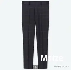 【UNIQLO】EZYアンクルパンツ（ウィンドウペン）