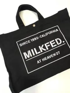 MILKFED. うちわも入る トートバッグ