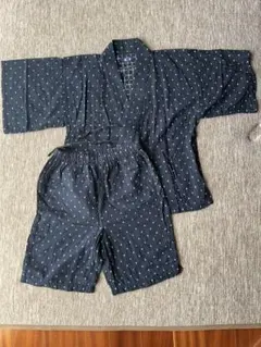 甚平 ネイビー　140サイズ