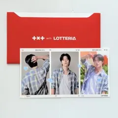 【韓国限定】 TXT トゥバ ロッテリア フォトカードセット ボムギュ