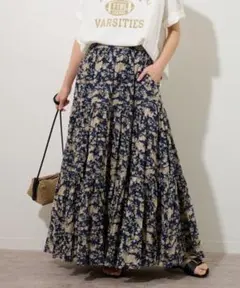 JOURNAL STANDARD relume スカート　ネイビー
