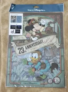 東京ディズニーシー23周年記念 クリアファイル