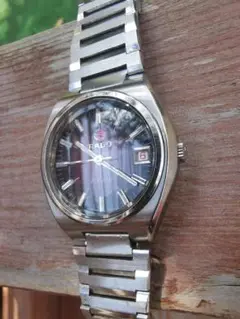 3面カットガラス　 RADO BERG　 ラドーベルグ　自動巻　商品ページ必読 HA-3345| ラドー RADO ベルグ BERG ブルー系 ラメダイヤル 3面