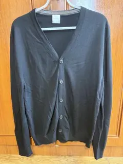 Paul Smithポールスミス　ブラック ウールカーディガン