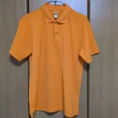 オレンジ ポロシャツ L 302-ADP