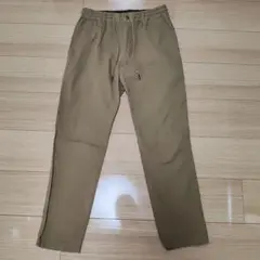 ビームスベージュ チノパン ドローストリング付きS