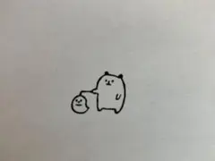 消しゴムはんこ/肝試しくまさん