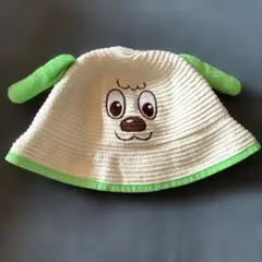 Eテレ いないいないばあ わんわん 帽子 麦わら帽子 50㎝