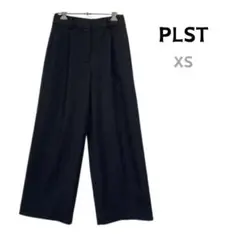 PLST XS ワイドパンツ タックパンツ スラックス