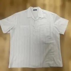 TOWNCRAFT 80s USA製　開襟半袖シャツ XL