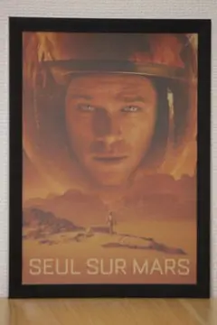 オデッセイ　The Martian　ポスター　額付き