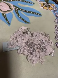 髪飾り　レース