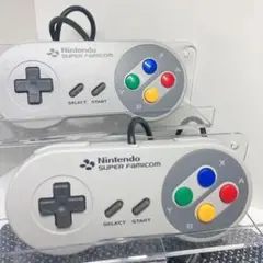 【フルメンテナンス】SFC スーパーファミコン コントローラー 2個セット c
