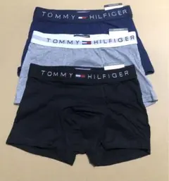 トミーフィルガー　ボクサーパンツ　3枚組　新品　メンズ　下着