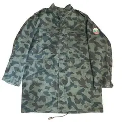70s ブルガリア軍 実物 スプリンターカモ フィールドジャケット リメイク L 70s ブルガリア軍 実物 スプリンターカモ フィールドジャケット