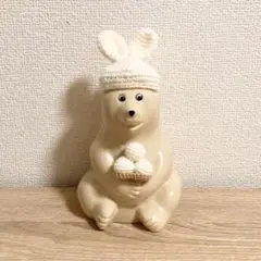 しろくま貯金箱　お月見　セット
