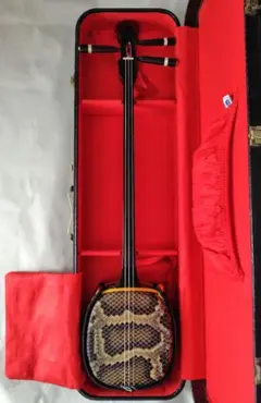 専用。三線■カミゲン黒木 国吉真陽作 本皮■本張り 黒檀 鶉目 三線□カミゲン黒木 国吉真陽作 本皮□本張り 黒檀 鶉目 和楽器