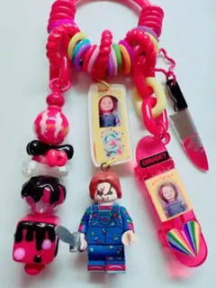 チャッキー　じゃらじゃらキーホルダー