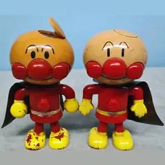 ★2点　【初期アンパンマン　フィギュア】　ヤナセ.F.N.　レトロ　ジャンク品